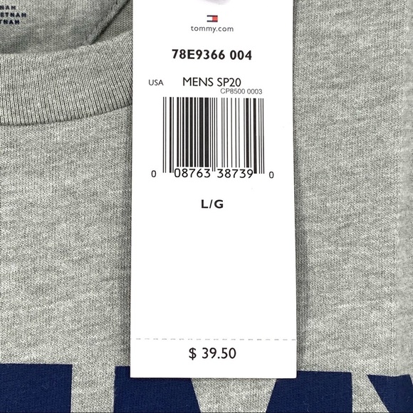 Tommy Hilfiger Men's Short Sleeve Graphic Tee - L - Picture 5 of 5